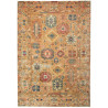 Tappeto Tribal Pakistan Astratto Oro Ocra 167x243 cm