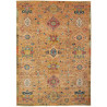 Tappeto Tribal Pakistan Astratto Ocra Rosso 170x240 cm