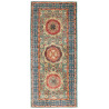 Tappeto Mamlouk Pakistan Astratto Turchese Rosso Scuro 74x18