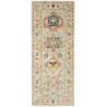Tappeto Tribal Pakistan Geometrico Verde Terracotta 78x196 C