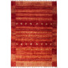 Tappeto Siva Pakistan Astratto Rosso Arancio 165x235 Cm