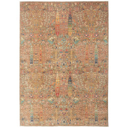 Tappeto Shahi Fine Pakistan Floreale Beige Multicolore 199x2