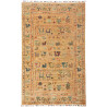 Tappeto Rubin Pakistan Geometrico Zafferano Multicolore 99x1