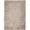 Tappeto Kilim Afghanistan Geometrico Tortora Malva 213x289 C