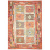 Tappeto Kilim Afghanistan Geometrico Terracotta Multicolore