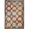Tappeto Kilim Afghanistan Geometrico Marrone Pastello 169x24