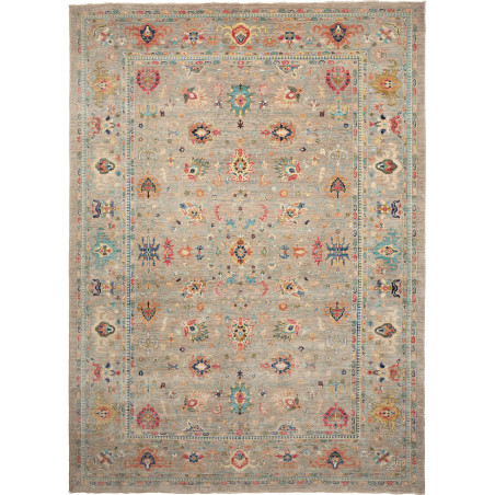 Tappeto Zigler Fine Pakistan Floreale Grigio Azzurro Multico