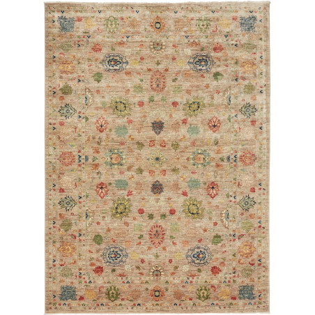 Tappeto Shahi Fine Pakistan Floreale Beige Multicolore 170x2