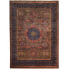 Tappeto Mamlouk Pakistan Medaglione Multicolore Blu Notte 16