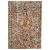 Tappeto Mamlouk Pakistan Medaglione Sabbia Turchese 126x182
