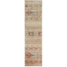 Tappeto Rubin Pakistan Astratto Beige Rosso 79x294 Cm