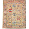 Tappeto Kazak Fine Pakistan Geometrico Oro Rosso 253x307 Cm