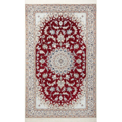 Nain 9la 135x217 Cm Nain 9la Persia Hand-carded Wool And