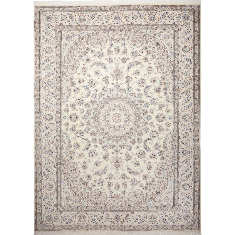 Nain 9la 250x342 Cm Nain 9la, Persia, Hand-carded Wool And
