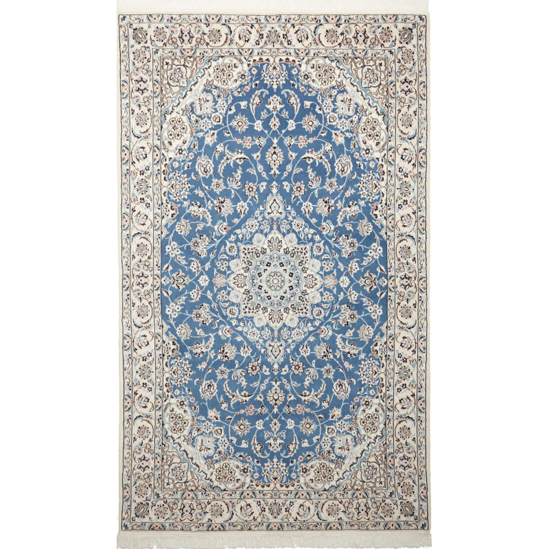 Nain 9la 142x240 Cm Nain 9la, Persia, Hand-carded Wool And