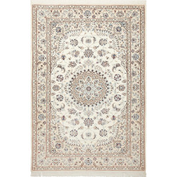 Nain 9la 150x202 Cm Nain 9la, Persia, Hand-carded Wool And