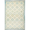 Tappeto Kilim Afghanistan Geometrico Azzurro Beige 200x291 C
