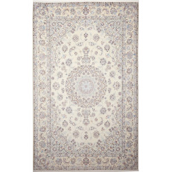 Nain 9la 193x312 Cm Nain 9la, Persia, Hand-carded Wool And