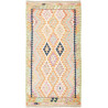 Tappeto Kilim Afghanistan Geometrico Multicolore Pastello 10