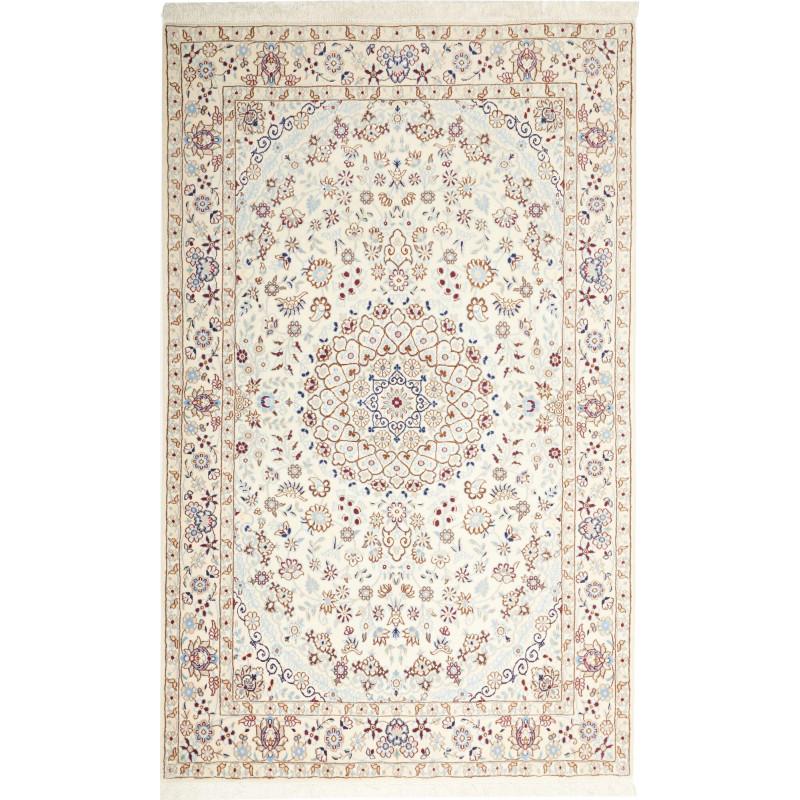 Nain 9la 128x208 Cm Nain 9la, Persia, Hand-carded Wool And
