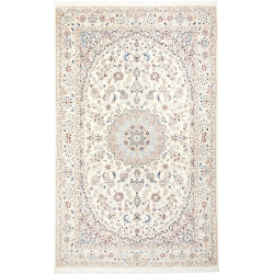 Nain 9la 156x257 Cm Nain 9la, Persia, Hand-carded Wool And