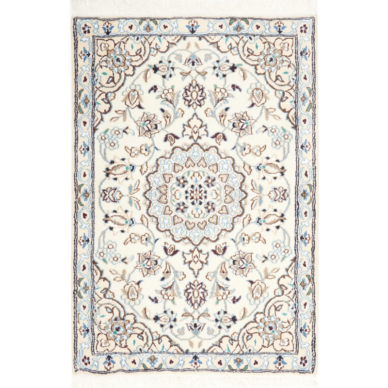 Nain 9la 68x98 Cm Nain 9la, Persia, Hand-carded Wool And