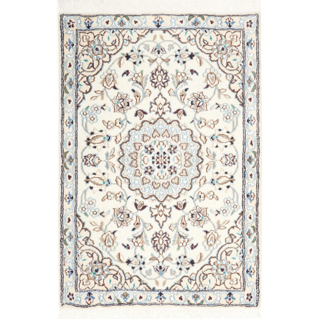 Nain 9la 68x98 Cm Nain 9la, Persia, Hand-carded Wool And