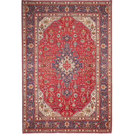 Tabriz 200x297 Cm Tabriz Persia Hand-carded Wool (warp: