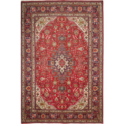 Tabriz 200x300 Cm Tabriz Persia Hand-carded Wool (warp