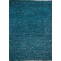 Tappeto Shahi Fine Pakistan Astratto Blu Petrolio Teal 300x4
