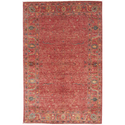 Tappeto Zigler Fine Pakistan Floreale Rosso Mattone Blu 120x