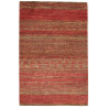 Tappeto Royal Gabbeh Pakistan Geometrico Rosso Beige 123x187