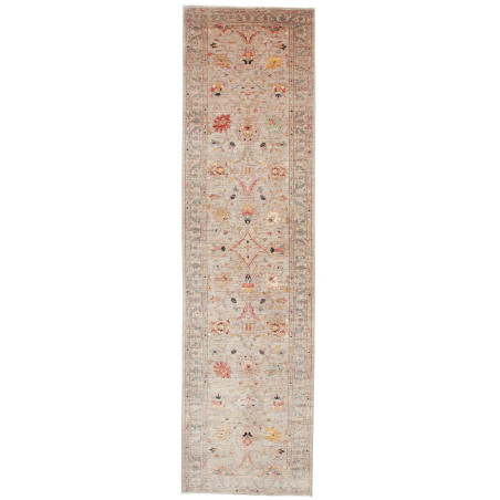 Tappeto Zigler Fine Pakistan Floreale Grigio-beige Rosso Mat