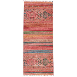 Tappeto Rubin Pakistan Geometrico Rosa Rosso 78x193 Cm