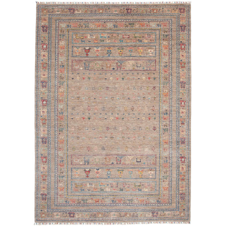 Tappeto Rubin Pakistan Astratto Toni Terra Policromo 205x289