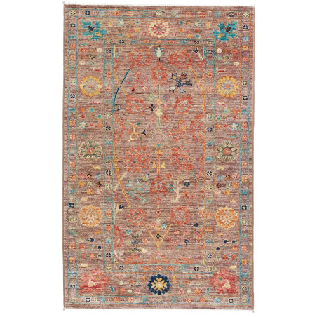 Tappeto Zigler Fine Pakistan Floreale Marrone Multicolore 79