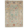 Tappeto Zigler Fine Pakistan Floreale Grigio-verde Turchese