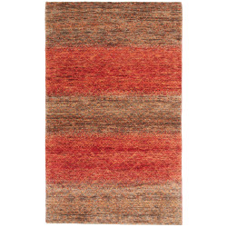 Tappeto Royal Gabbeh Pakistan Geometrico Rosso Ruggine 92x15