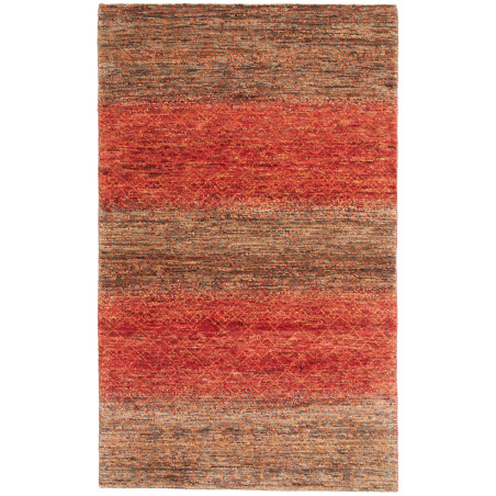 Tappeto Royal Gabbeh Pakistan Geometrico Rosso Ruggine 92x15