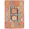 Tappeto Kilim Afghanistan Geometrico Terracotta Multicolore