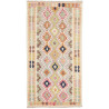 Tappeto Kilim Afghanistan Geometrico Multicolore Pastello 10