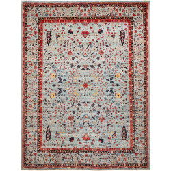 Rug Aryana Fine Pakistan 272x362 Light Blue Ter