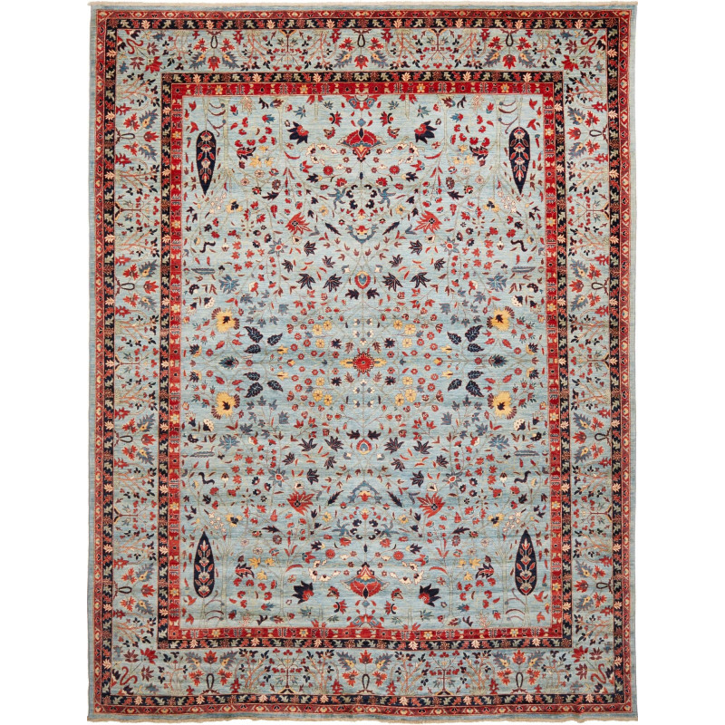 Rug Aryana Fine Pakistan 272x362 Light Blue Ter