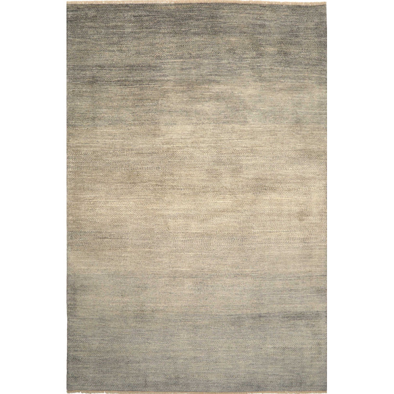 Tappeto Shayan Pakistan Astratto Grigio Beige 201x249 Cm