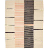 Tappeto Kilim Persia Astratto Crema Salmone 211x267 Cm