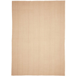 Tappeto Kilim Persia Tinta Unita Beige Naturale Chiaro 253x3