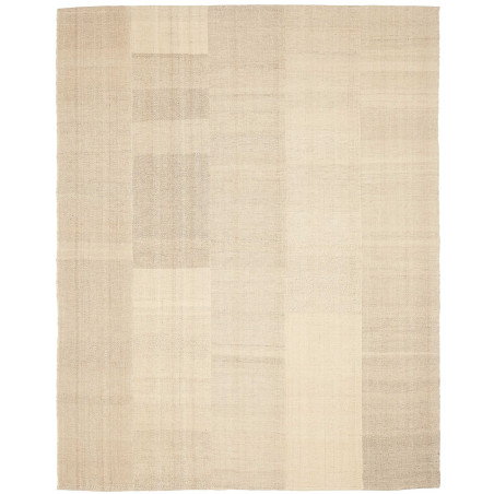 Tappeto Kilim Persia Geometrico Beige Chiaro Grigio 210x262