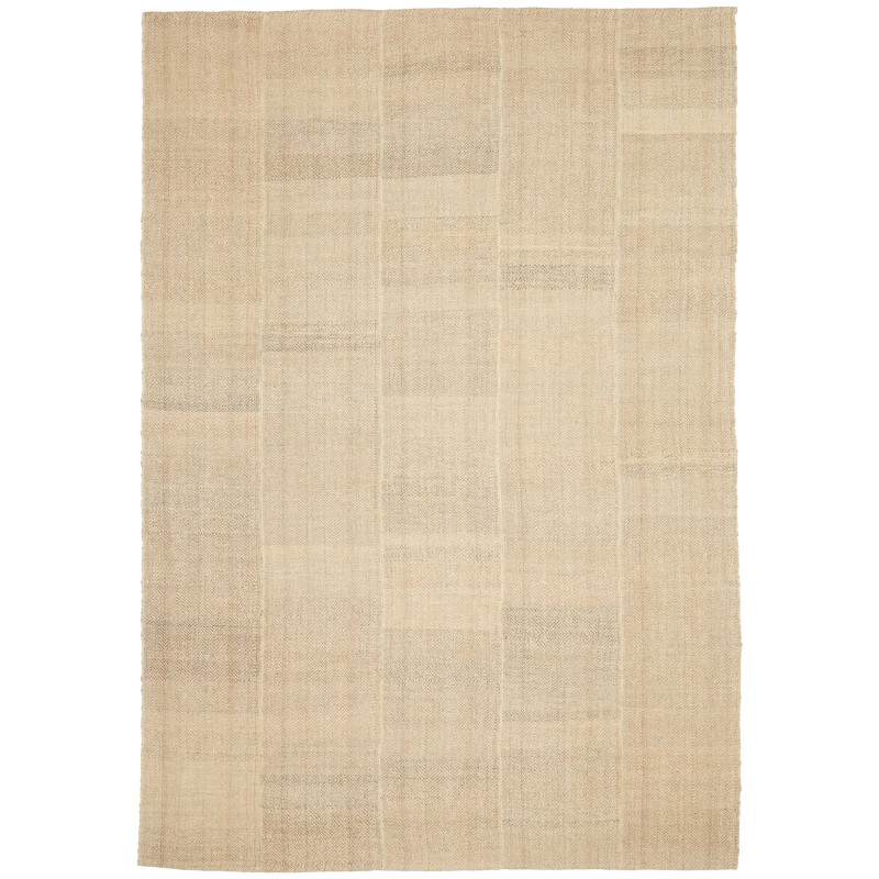 Tappeto Kilim Persia Geometrico Beige Naturale 207x294 Cm