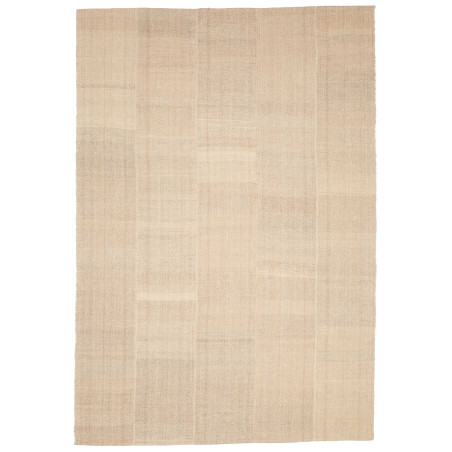 Tappeto Kilim Persia Astratto Naturale Beige Chiaro 205x295