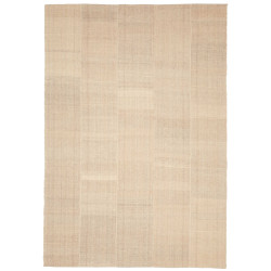 Tappeto Kilim Persia Astratto Beige Naturale 204x305 Cm